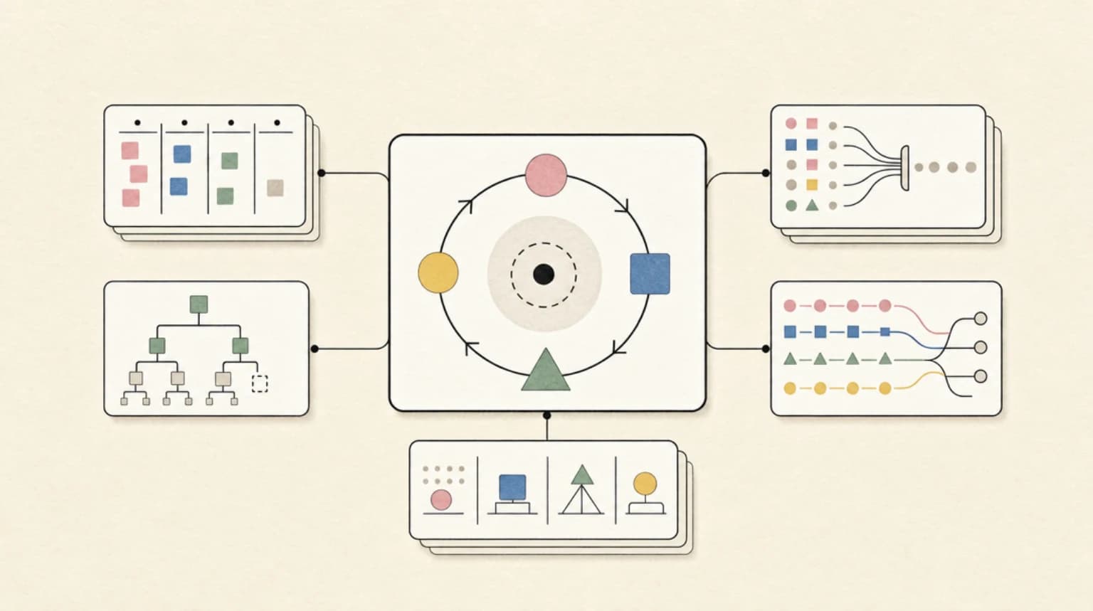 Abstract systems illustration for The Better Loop