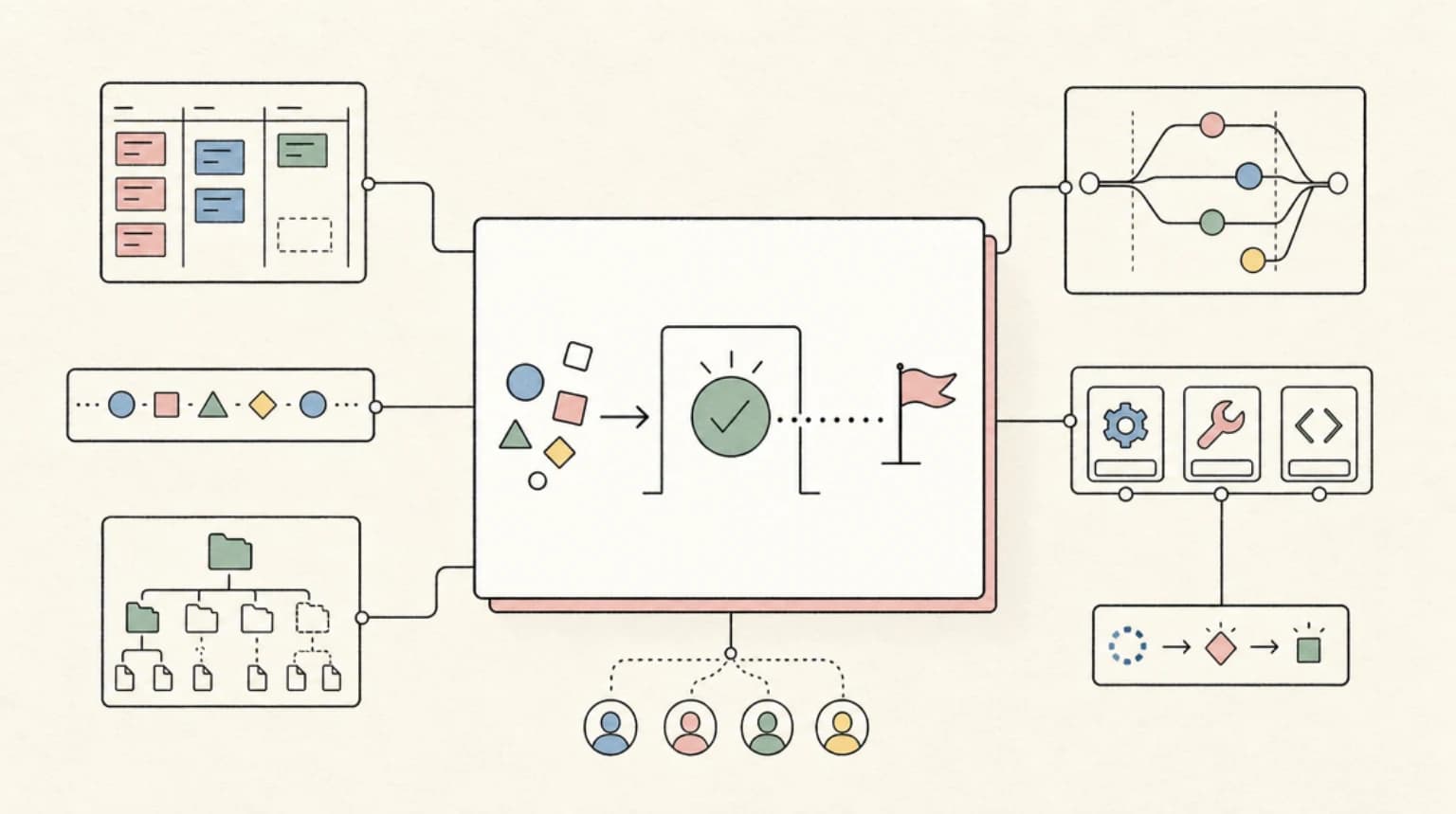 Abstract systems illustration for Why developers are paying attention