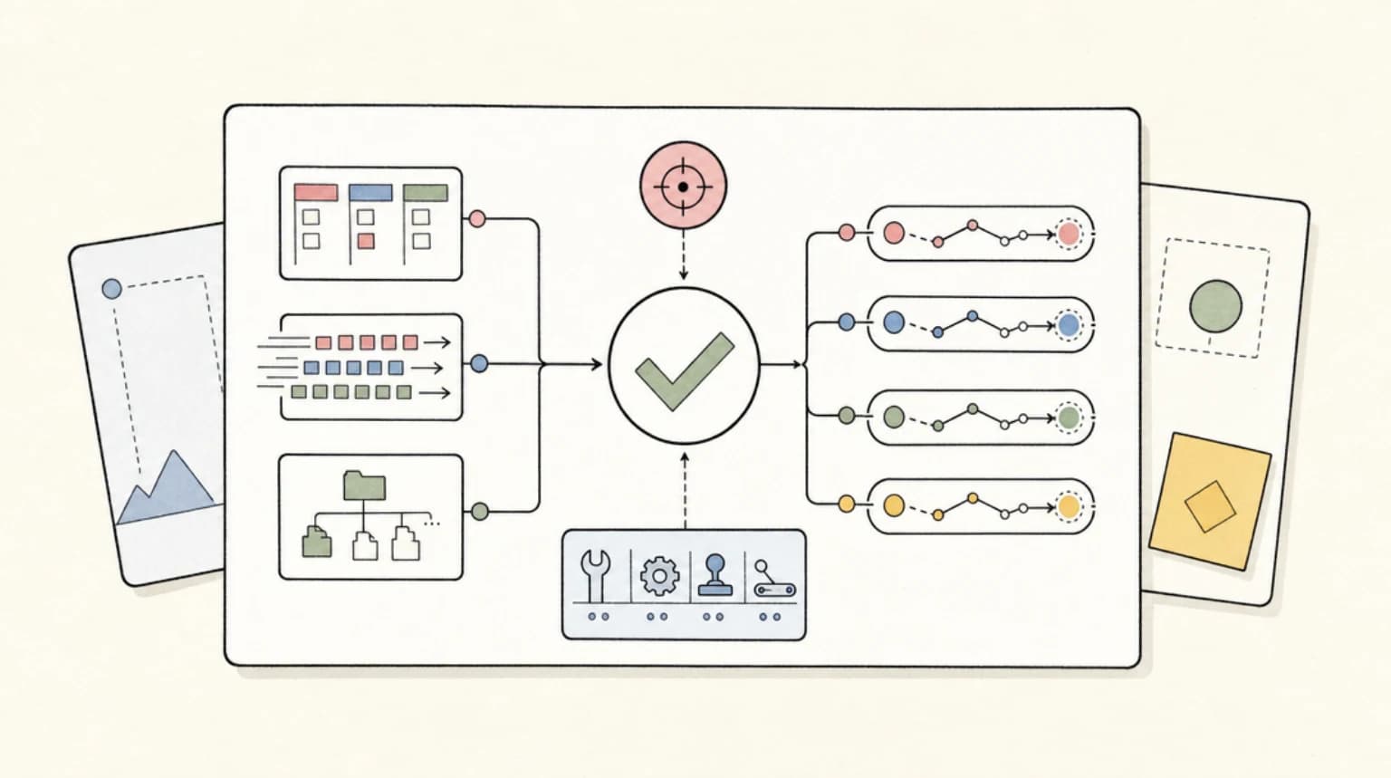 Abstract systems illustration for How I would use it