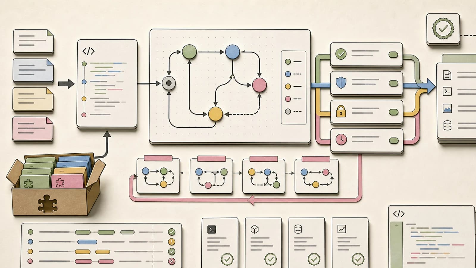Agent Workflows as Code: Why State Machines Beat Prompt Checklists