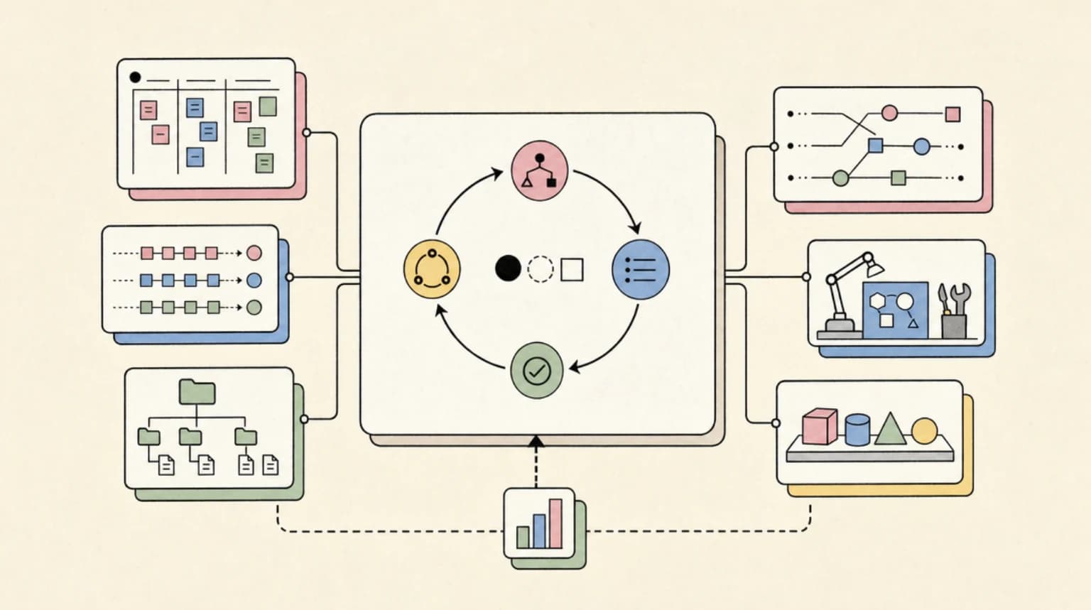 Abstract systems illustration for What Boris Gets Right