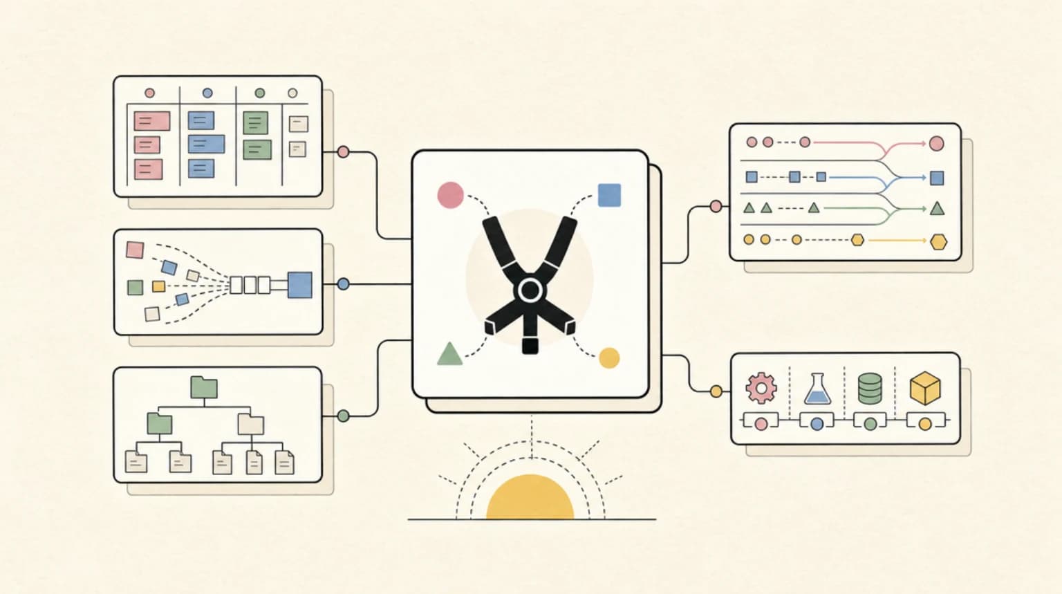 Abstract systems illustration for Why this matters now
