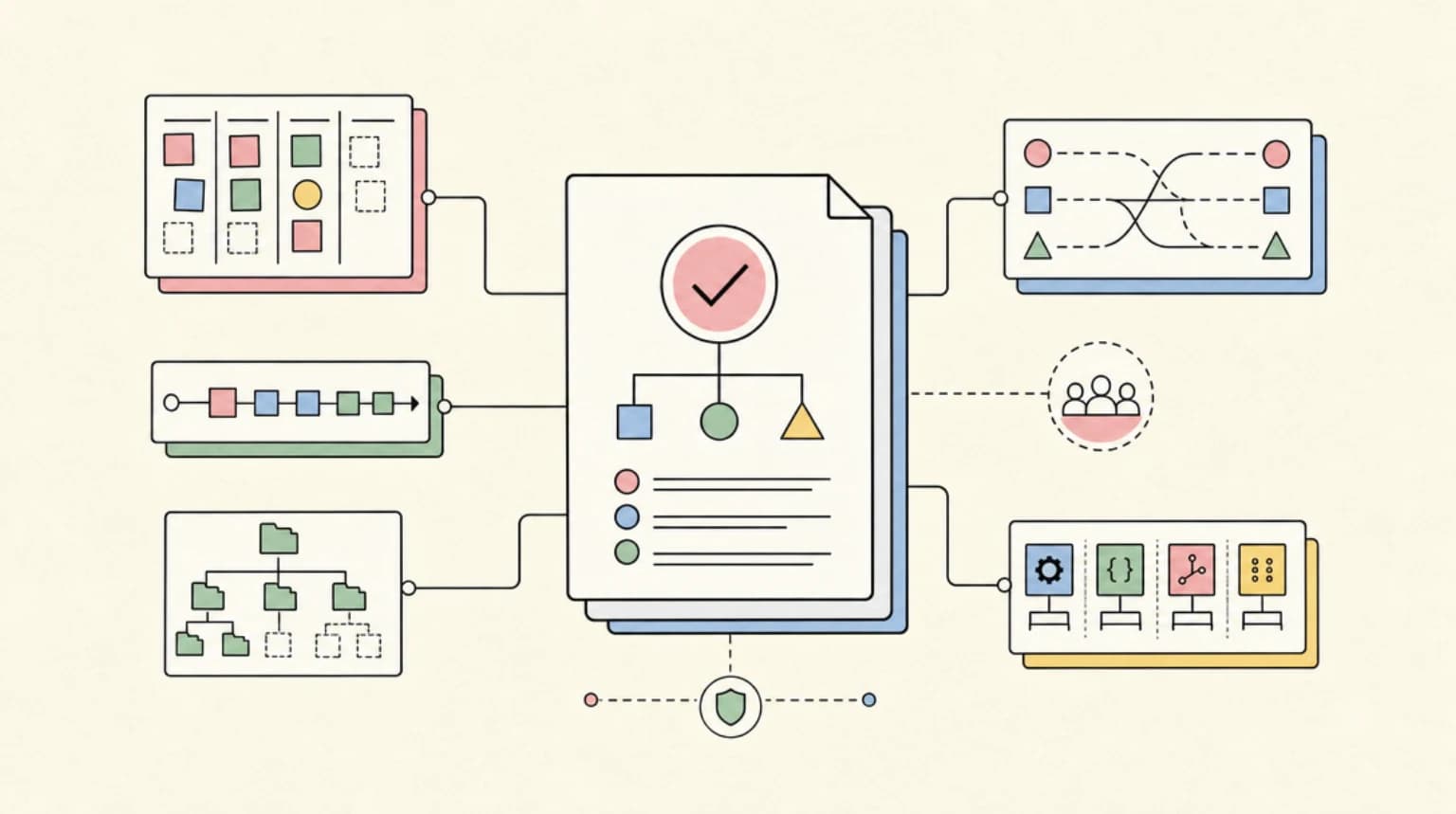 Abstract systems illustration for Why This Matters for AI Coding Teams
