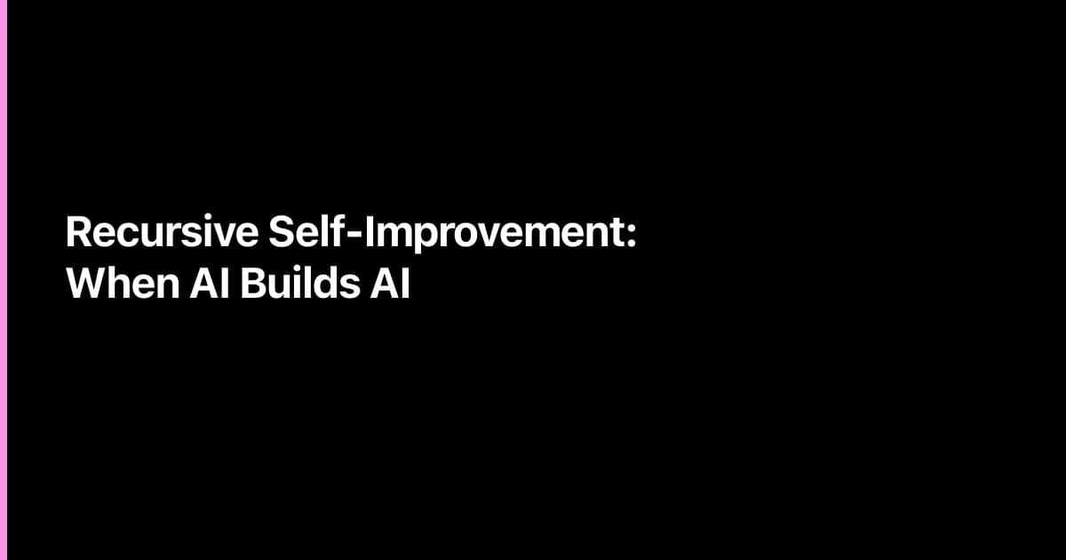 Recursive Self-Improvement: What Fable 5, Dario's Essay, and Anthropic's Own Data Actually Tell Us