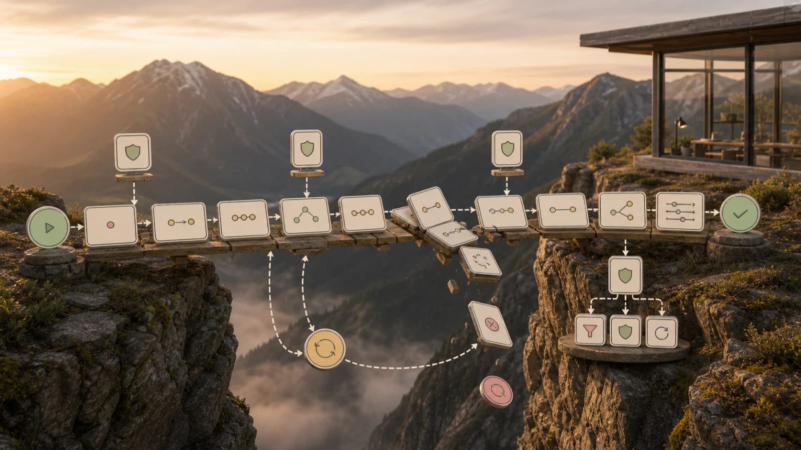 The Agent Reliability Cliff: Why Your 10-Step Chain Only Succeeds 20% of the Time