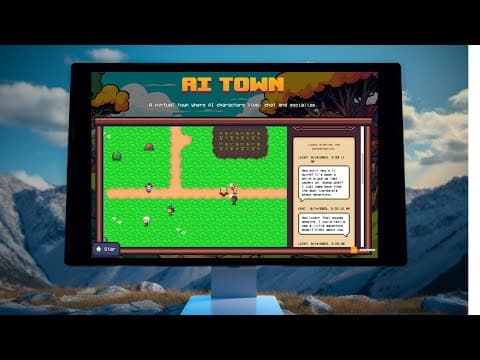 AI Town: A Virtual Town Where AI Characters Live, Chat, and Socialize