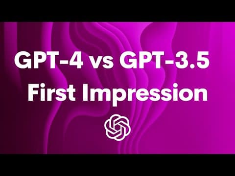 GPT-4 vs GPT-3.5  - First Impression! (Unraveling Minified React Code)