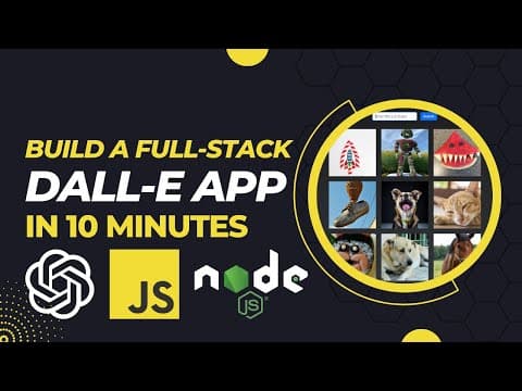 DALL-E: A Full Stack OpenAI Image Gallery App