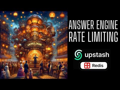 Answer Engine: How to Set up Rate Limiting in Next.JS with Upstash Redis