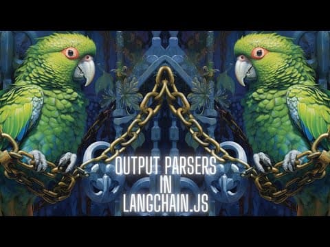 LangChain Output Parsers in Node.js
