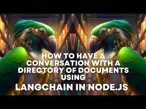 Talk to Your Files: Conversational AI for Any Folder of Documents with Langchain in Node.js