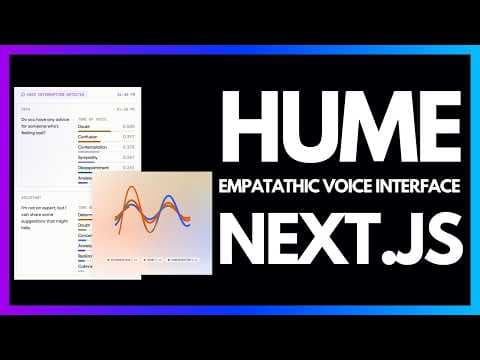Hume AI: Empathic Voice Interface - Next.JS Template
