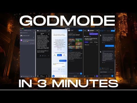 🐣 GodMode - AI Chat Browser
