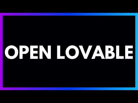 Open Lovable: Re-Imagine Websites in Seconds