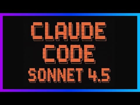 Anthropic Sonnet 4.5 in Claude Code
