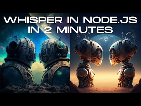 OpenAI's Whisper API in Node.js