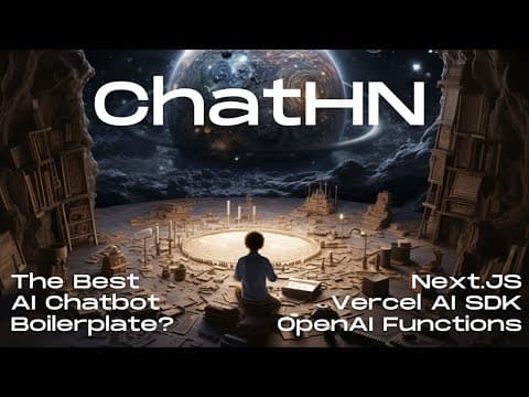 ChatHN: Next.JS, OpenAI Functions, Vercel AI SDK