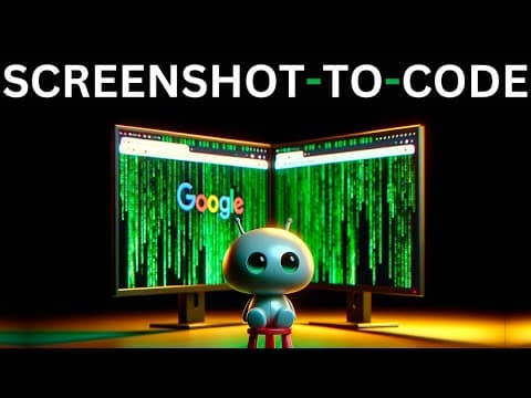 GPT-4-Vision: Convert Screenshots to Code Instantly