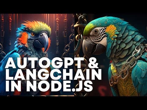 AutoGPT & Langchain in Node.js