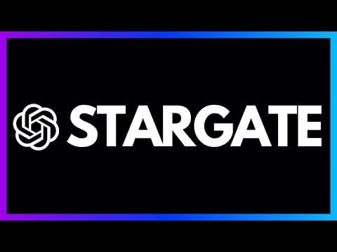 The Stargate Project: OpenAI's $500 Billion Investment in 4 Minutes