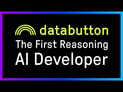 Databutton: The First Reasoning AI Developer – The Bold New Contender to Lovable + Bolt.new