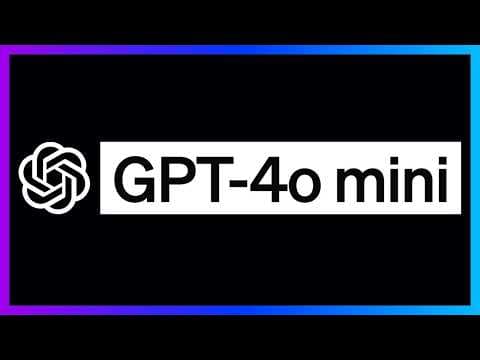 GPT-4o Mini: OpenAI's Multimodal Marvel UNVEILED
