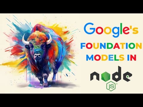 Google's Vertex AI in Node.js