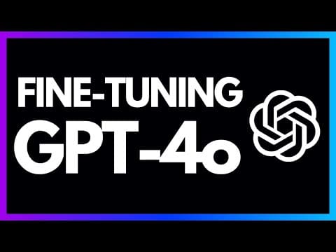 Fine-Tuning GPT-4o with Synthetic Data: A Step-by-Step Guide