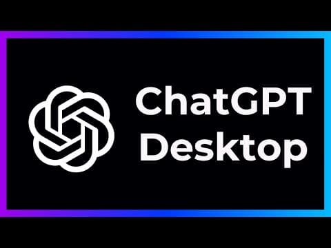 ChatGPT Desktop: Sneak Peak...