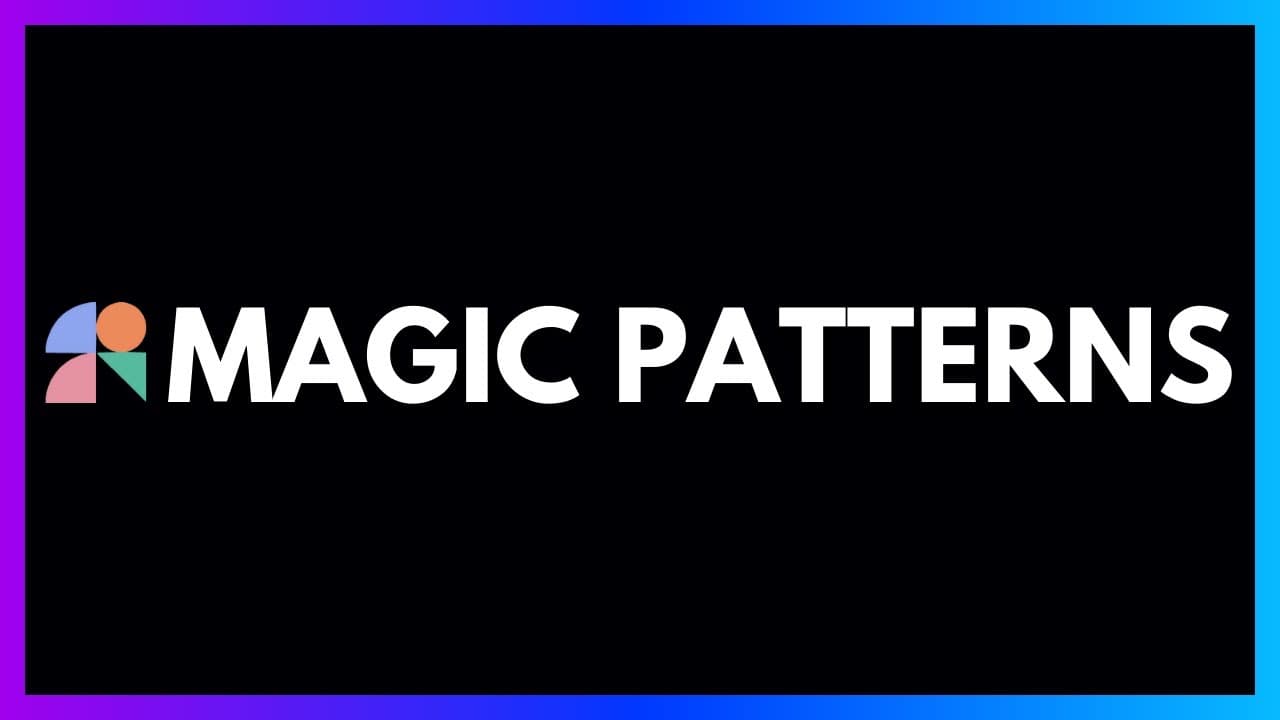 Redefining Design: Effortless UI Design with Magic Patterns