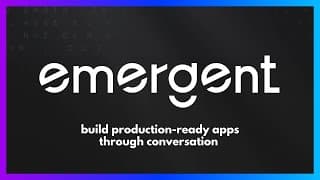 Emergent Labs: Build Production-Ready Apps Through Conversation
