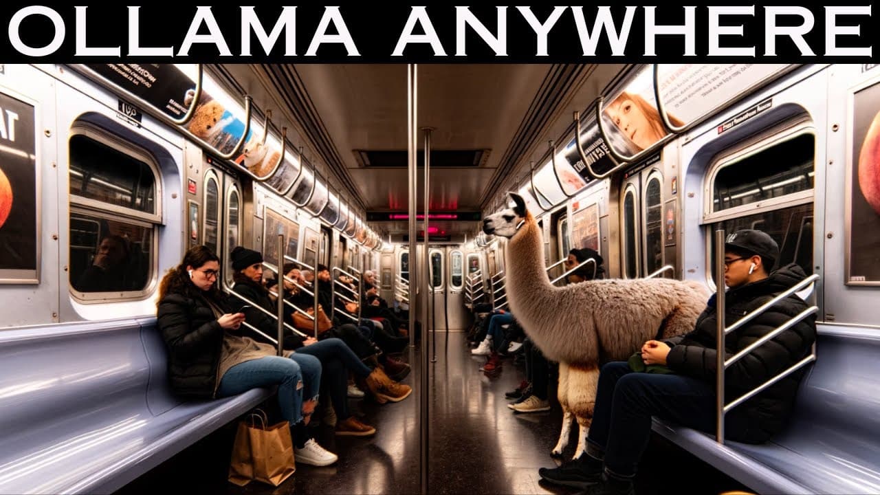 Access Your Local Ollama LLMs Anywhere