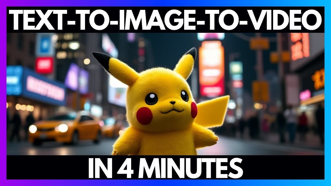 AI Text-to-Image-to-Video Guide: Quick Start Options in 4 Min