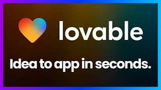 Lovable: Building Full-Stack Web Apps with AI and Supabase