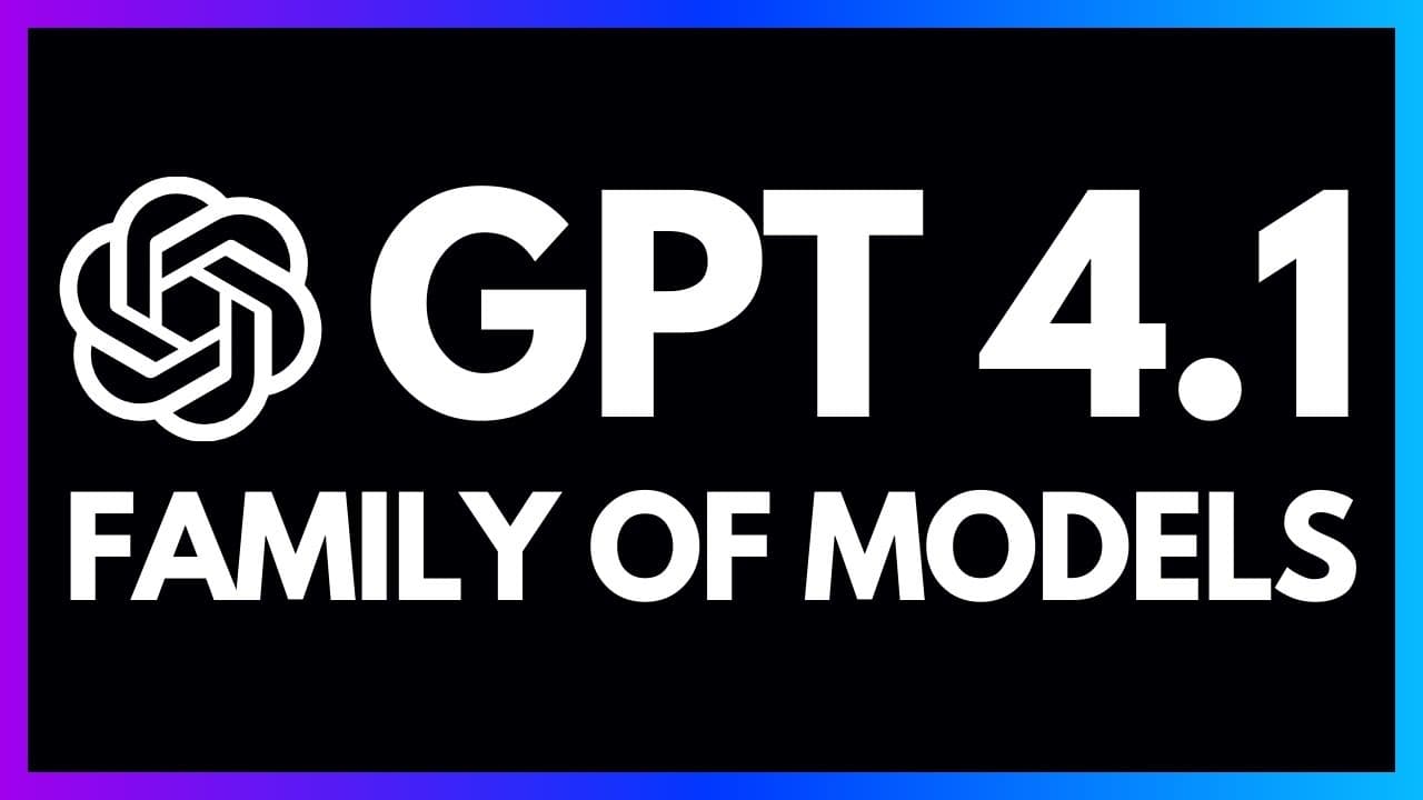 OpenAI's GPT 4.1 in 7 Minutes