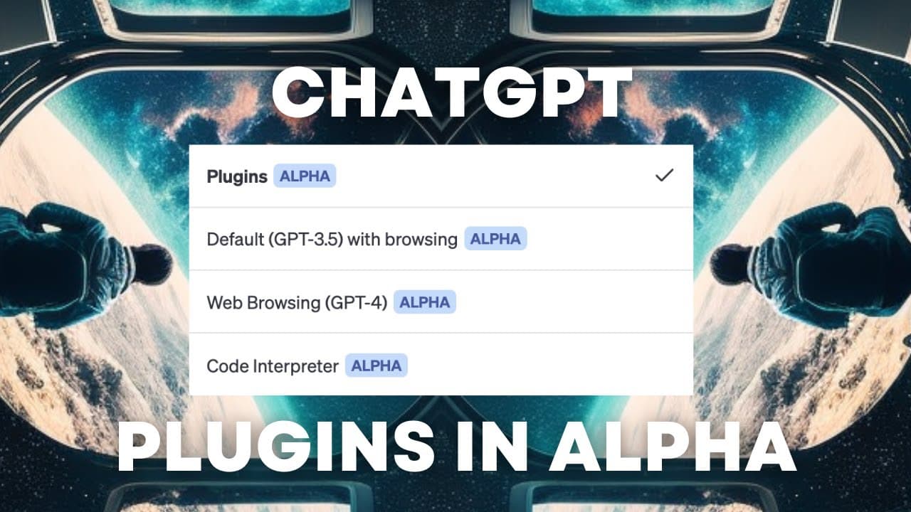 ChatGPT: Alpha Plugins (Web Browsing with GPT-4 & Code Interpreter)