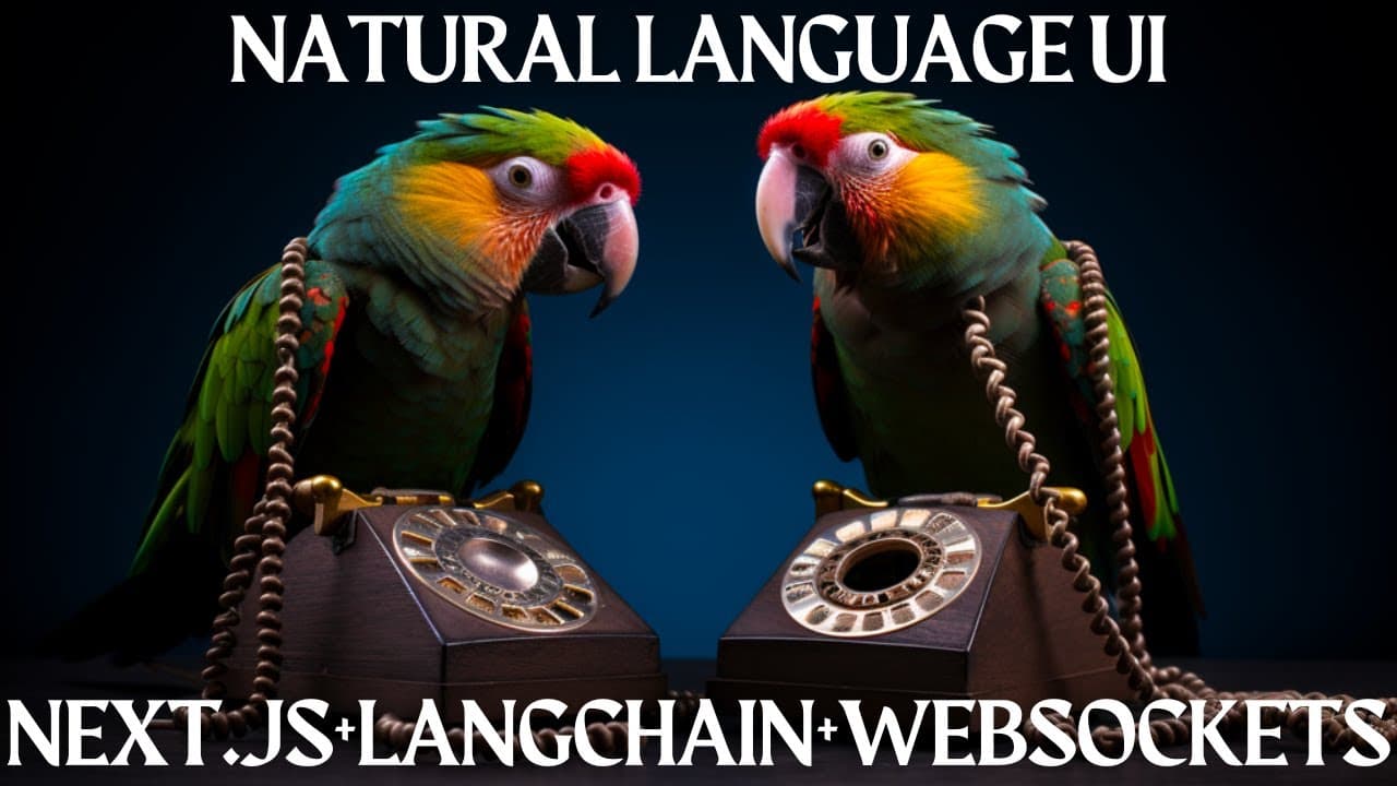 Natural Language UI Control: Langchain, Next.js, OpenAI Functions & WebSockets