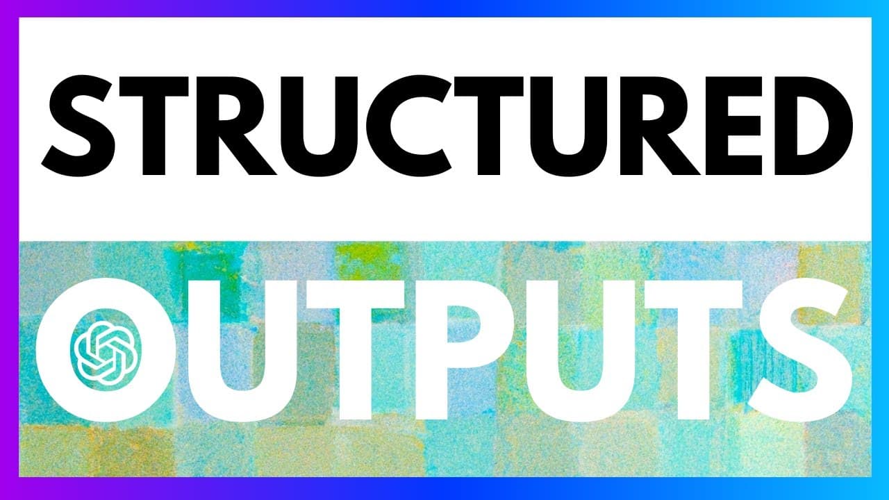 OpenAI: New 100% Reliable Structured Outputs