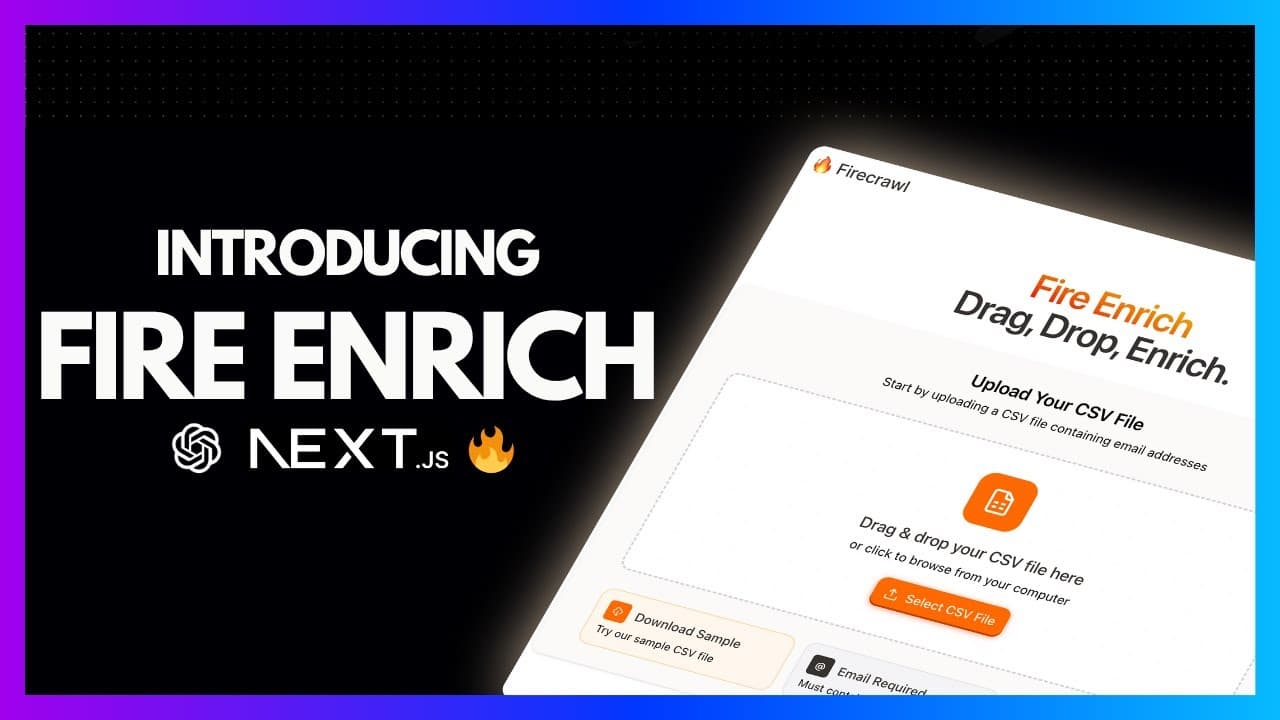Introducing Fire Enrich: An Open-Source Clay Alternative with AI-Powered Data Enrichment