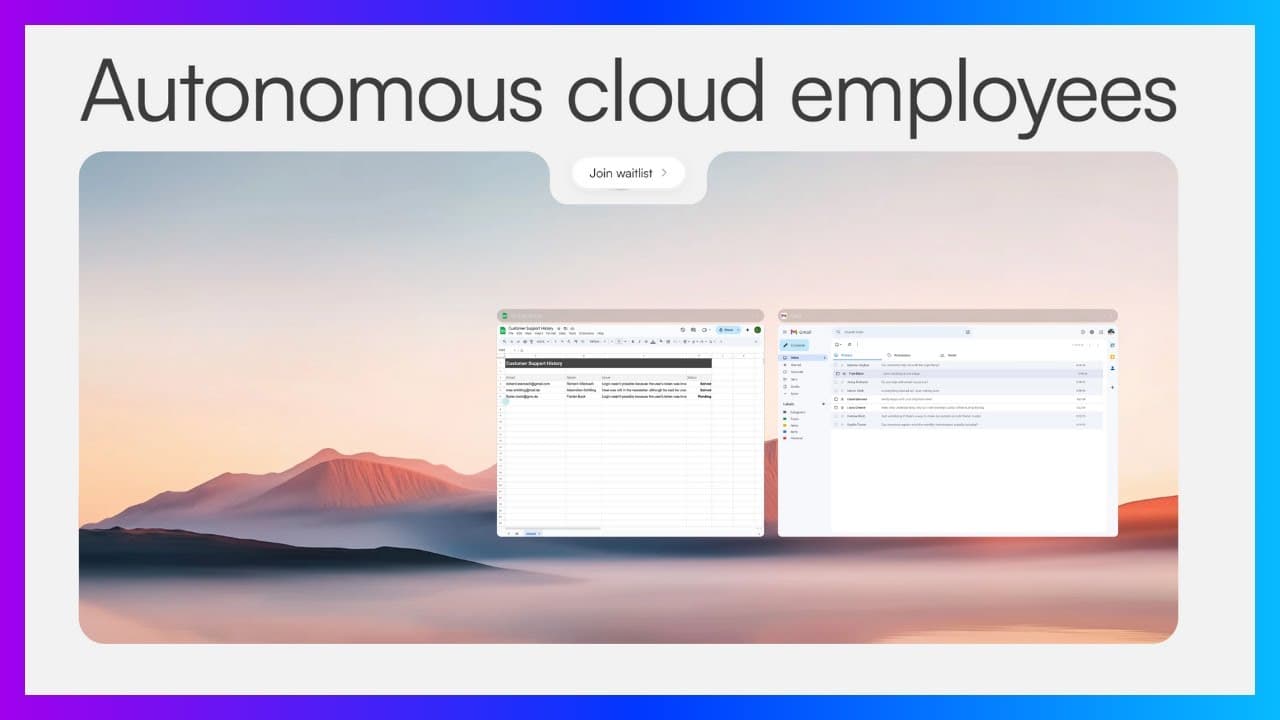 Warmwind: Autonomous Cloud Employees in 7 Minutes