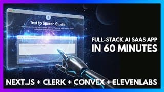 Build a Full Stack AI SaaS Application in 60 Minutes