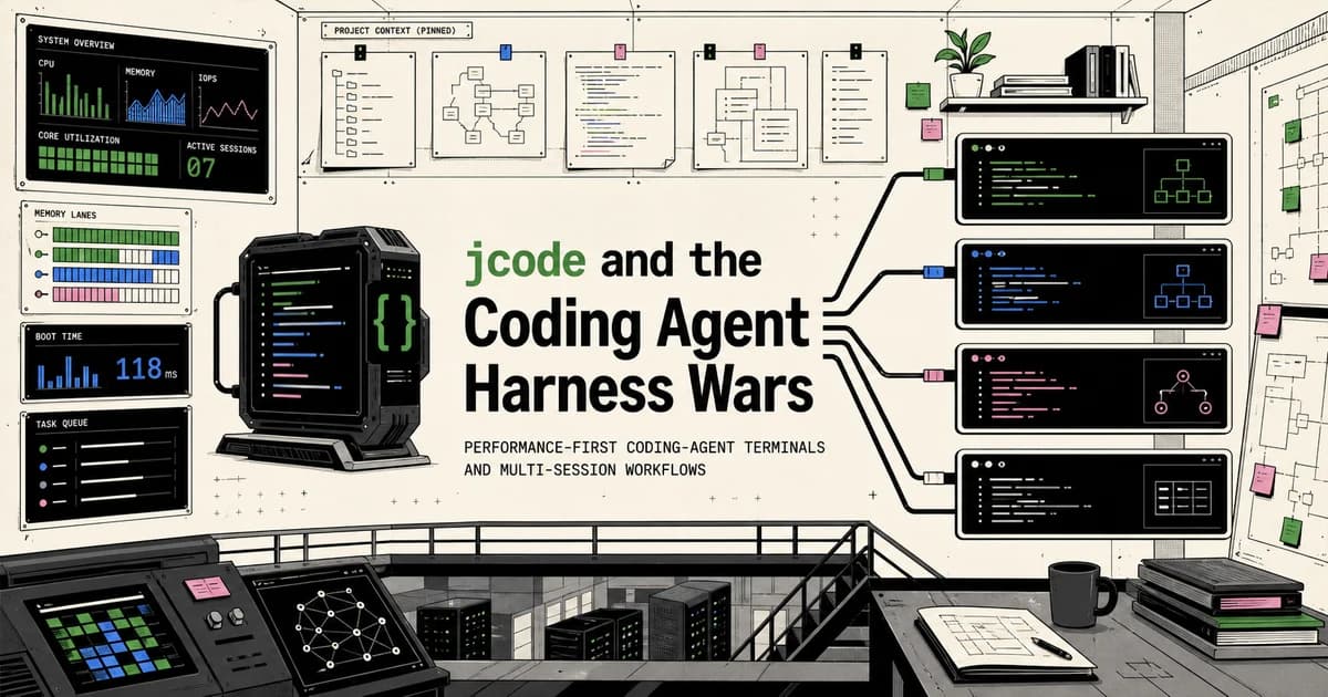 jcode and the Coding Agent Harness Wars
