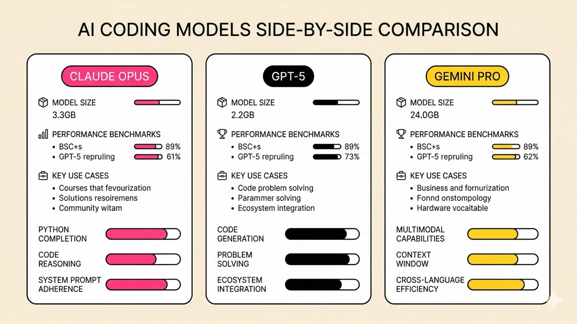 AI Coding Models Comparison