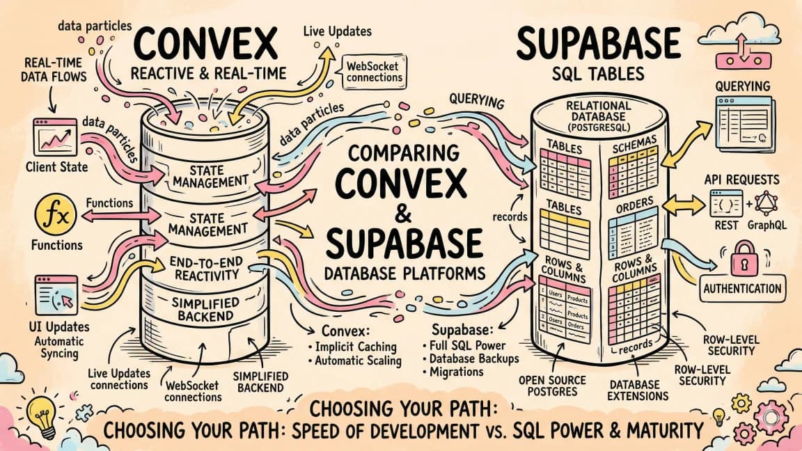 Convex vs Supabase for AI Apps
