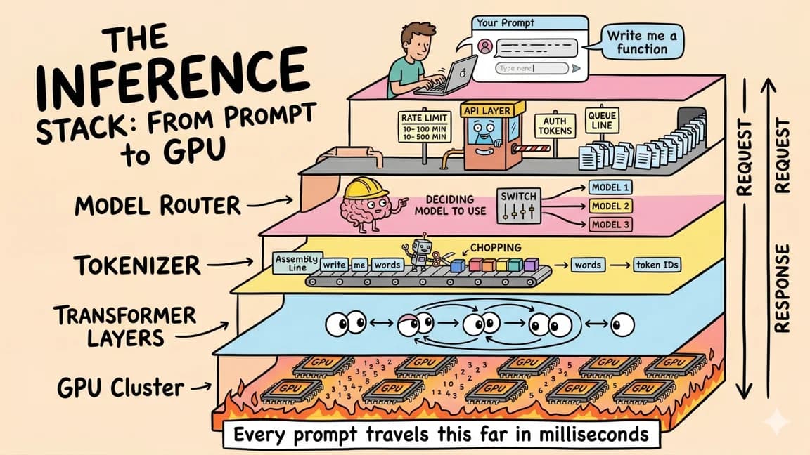 The Inference Stack: From Prompt to GPU
