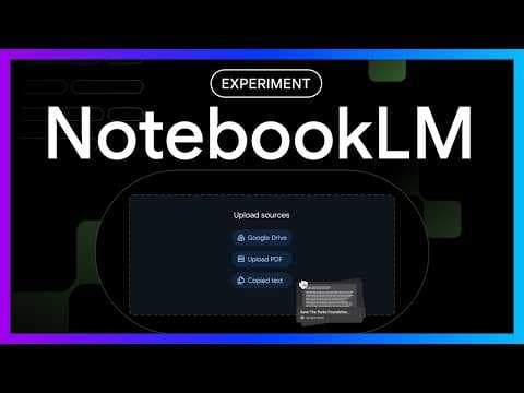NotebookLM: Google's AI-Powered Research and Podcast Tool