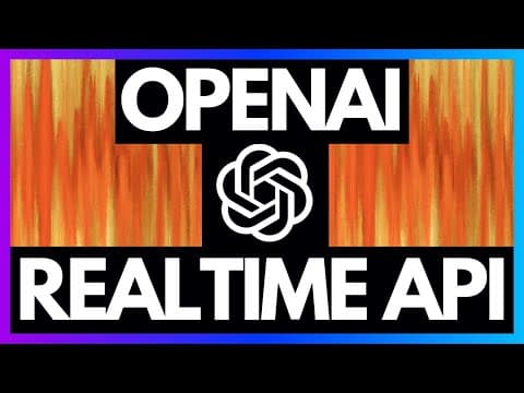 OpenAI Realtime Voice API: Getting Started Guide