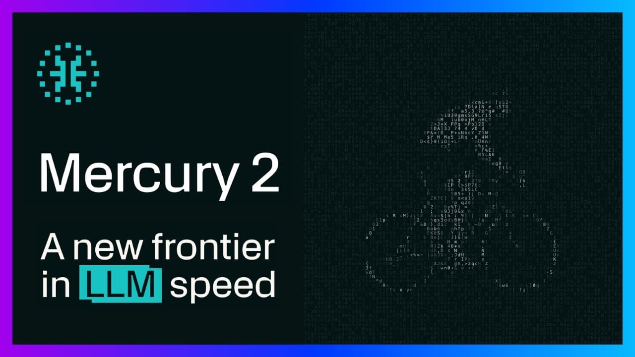 Mercury 2: The First Reasoning Diffusion Language Model (1,000+ tokens/sec)