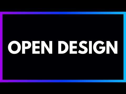 Open Design: Turn Websites into Design Assets for Cursor & Claude Code