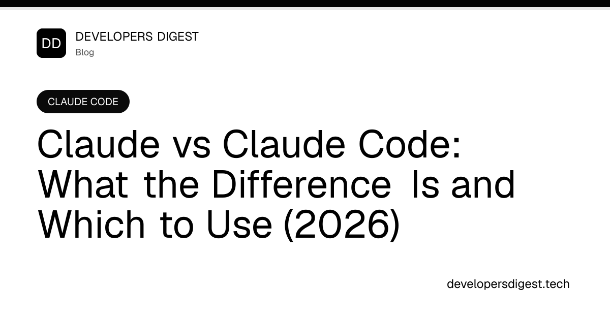 Claude vs Claude Code: What the Difference Is and Which to Use (2026)
